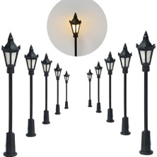 Mucize 20 Adet Minyatür Sokak Lambası - LED Model Sokak Lambaları (68MM)