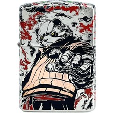 Zippo Armor® Kung Fu Panda 360° Multi Cut Deep Carve Dizayn Özel Seri Çakmak