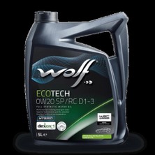 Wolfpar 1049891 Wolf Motor Yağı Ecotech 0W20 Sp Rc D1 3 4l