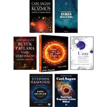 Altın Kitaplar Kozmos (Carl Sagan) + Evren Avucunda + Büyük Patlama Nasıl Çürütülür? + Neredeyse Her Şeyin Kökeni + Uzay Hakkında 10 Şey + Kara Delikler + Tanrının Kapısını Çalan Bilim / 7li Set