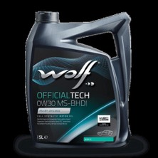 Wolfpar 8323591 Wolf Motor Yağı Officialtech 0W30 Ms Bhdı 5l