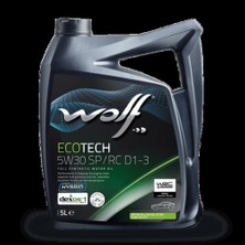 Wolfpar 1049900 Wolf Motor Yağı Ecotech 5W30 Sp Rc D1 3 1l