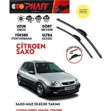 Phaff Saxo Silecek Takımı 14 16 Motor Araca Özel Aparat (1996-2004) Arası