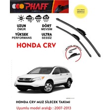Phaff Honda Crv Muz Silecek Takımı Araca Özel (Aparatsız Direk Montaj) (2007-2013) Arası