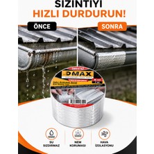Zeyn Gross Dmax 96 mm x 2 M Sakız Sızdırmaz Bant | Butil Alüminyum Folyo Izolasyon ve Tamir Bandı | Su, Nem ve Hava Sızdırmaz