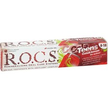 R.O.C.S. Rocs Teen Kola-Limon Tadında Diş Macunu 8-18 Yaş