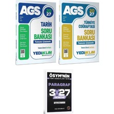 Anla Kazan Yayınları Yediiklim 2027 Meb-Ags Tarih + Türkiye Coğrafyası Soru Bankası 2 Li Set+ Evp Akademi Paragraf