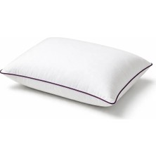 Binna Soft Cloud Support Biyeli Yastık 50X70 cm 1200 gr Boncuk Silikon Elyaf Dolgulu - Mürdüm
