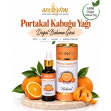 Gold Vital Portakal Kabuğu Yağı – %100 Doğal Saf Portakal Yağı, Aromaterapi, Cilt ve Masaj Bakım Yağı 20 ml