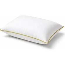 Binna Soft Comfort Touch Biyeli Yastık 50X70 cm 1000 gr Boncuk Silikon Elyaf Dolgulu - Hardal