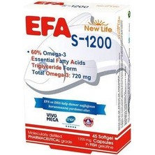 New Life Efa S-1200 Mg 45 Kapsül