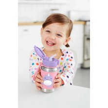 Skip Hop Paslanmaz Çelik Narwhal Pipetli Suluk 350ML