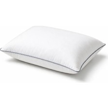 Binna Soft Comfort Touch Biyeli Yastık 50X70 cm 1000 gr Boncuk Silikon Elyaf Dolgulu - Gri