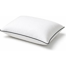 Binna Soft Comfort Touch Biyeli Yastık 50X70 cm 1000 gr Boncuk Silikon Elyaf Dolgulu - Siyah