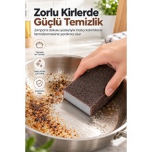 Fly Life Nano Zımpara Temizlik Süngeri, Pas Kireç ve Zorlu Kir İçin Bulaşık Süngeri (1 Adet)
