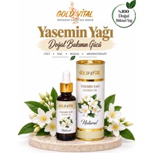 Gold Vital Yasemin Yağı – %100 Doğal Saf Bitkisel Yasemin Yağı, Cilt Bakım, Masaj ve Aromaterapi Yağı 20ML (Dişil Enerji & Zarafet)