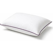 Binna Soft Eco Biyeli Yastık 50X70 cm 600 gr Boncuk Silikon Elyaf Dolgulu - Mürdüm