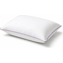 Binna Soft Eco Biyeli Yastık 50X70 cm 800 gr Boncuk Silikon Elyaf Dolgulu - Lila