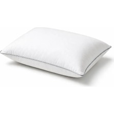 Binna Soft Eco Biyeli Yastık 50X70 cm 600 gr Boncuk Silikon Elyaf Dolgulu - Açık Gri