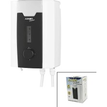 Varsoph Jumbo Premium Beyaz Su Isıtıcı Elektrikli Şofben Duş Başlık 7 Emniyet Termostat 3 Kademeli 8000W (5468)