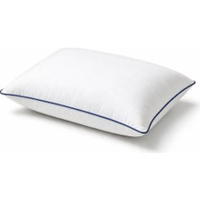 Binna Soft Eco Biyeli Yastık 50X70 cm 800 gr Boncuk Silikon Elyaf Dolgulu - Indigo