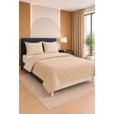 Binna Soft Karmina Ultura Yumuşak Wellsoft Slikon Dolgulu Çift Kişilik Yorgan + Yastık Kılıfı Set/ Uyku Seti