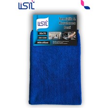 Lisil Mikrofiber Temizlik & Kurulama Bezi | 50X70 Büyük Boy | 250 Gsm | Tüm Yüzeyler