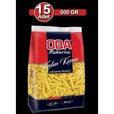 Oba Kalın Kesme Makarna 500 G x 15 Adet | Aile Boyu Stok Paketi