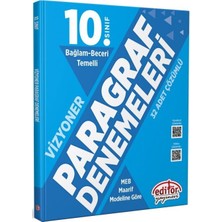 Akm Kitap 10. Sınıf Paragraf Bağlam Beceri Temelli Denemeleri Editör Yayınları