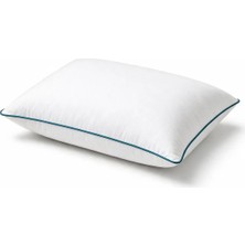 Binna Soft Eco Biyeli Yastık 50X70 cm 800 gr Boncuk Silikon Elyaf Dolgulu - Petrol Mavisi