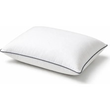 Binna Soft Eco Biyeli Yastık 50X70 cm 600 gr Boncuk Silikon Elyaf Dolgulu - Füme