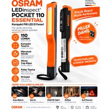Osram Ledinspect Pocket 110 El Feneri Kamp Oto Servis Sanayi Acil Durum Mıknatıslı Pil Dahil