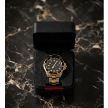 Darkvia Darkvıa Erkek Analog Metal Kordon Kol Saati Siyah Kadran Model 13