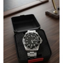 Darkvia Darkvıa Erkek Analog Metal Kordon Kol Saati Siyah Kadran Model 12