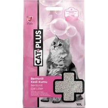 Cat Plus Bebek Pudrası Kokulu Bentonit Kedi Kumu 10 L