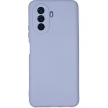 Newface Huawei Nova Y70 Kılıf Nano Içi Kadife Silikon - Lila