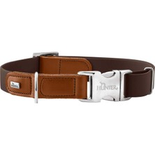 Hunter Köpek Boyun Tasması Wolmar Alu-Strong Kahve Taba 30-45/m