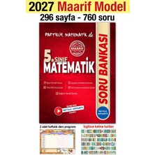 5. Sınıf  2027 Partikül Matematik Soru Bankası Maarif Model Bağlam Temelli