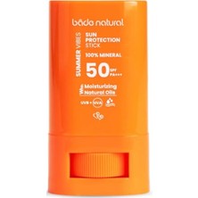 Esranın Dünyası Bade Natural 50 SPF%100 Mineral Filtreli ve Doğal Yüksek Korumalı Güneş Stick 16 G