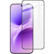 Corcishop Vivo X300 Fe 5g Uyumlu Tam Kaplayan Temperli Kırılmaz Cam Sorunsuz Parmak Izi Okur