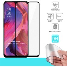 Corcishop For Oppo A73 Seramik Matte Flexible Ekran Koruyucu Siyah