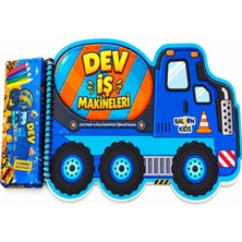 Elma Shop Dev Iş Makineleri - Çıkartmalı ve Boya Kalemi Hediyeli