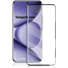Corcishop Xiaomi Redmi Note 15 Pro+ Plus 5g Edge Kavisli Ekran Koruyucu Temperli Kırılmaz Cam Parmak Izi Okur