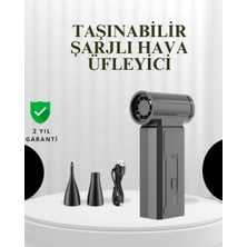 Svoria Store Taşınabilir Şarjlı Güçlü Hava Üfleme Aleti Çok Yönlü Kullanım
