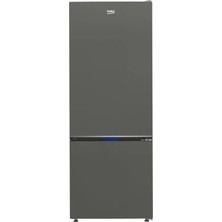 Beko 670475 Mg 475 Lt Manhattan Gri Kombi Tipi No Frost Buzdolabı