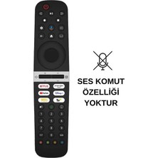 Antenci Arçelik Android LED Tv Kumanda Tod Tuşlu - Ses Komutsuz