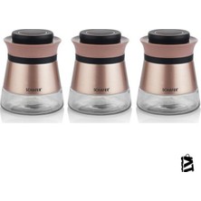 Schafer Kitchenhouse Baharat Takımı 3 Parça - Gül