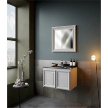 Belinza Venturo Banyo Dolabı Takımı Mat Beyaz 80 cm