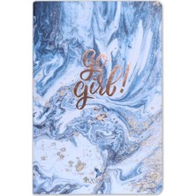 Aparim Marble Mavi Go Girl! Defter