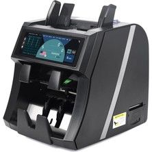 Arventec Tsp Para Sayma Makinası 21 Ülke Siyah Yazıcılı
